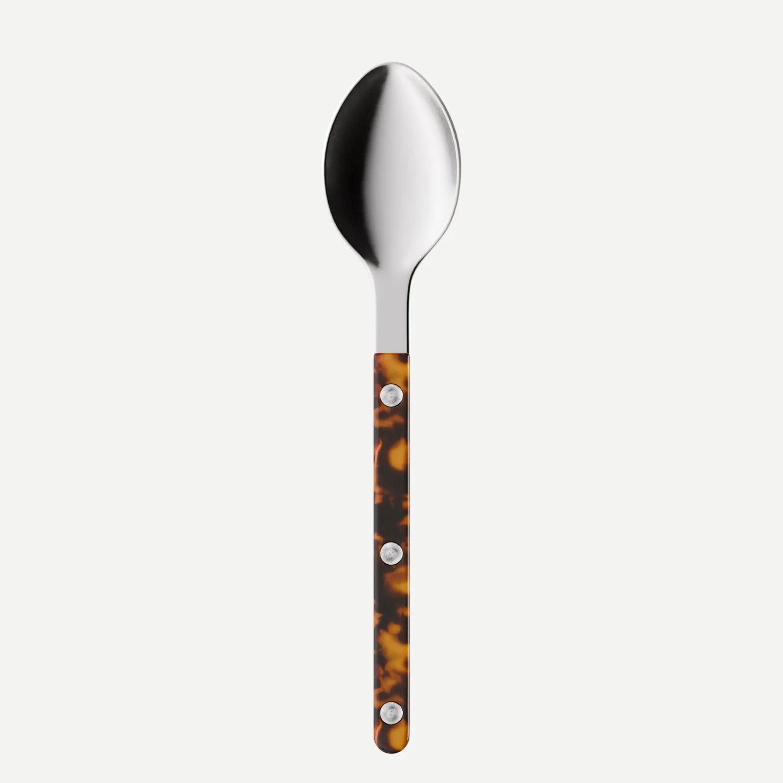 Sabre Paris Bistrot Tortoise Dessert Spoon - Faux Tortoise