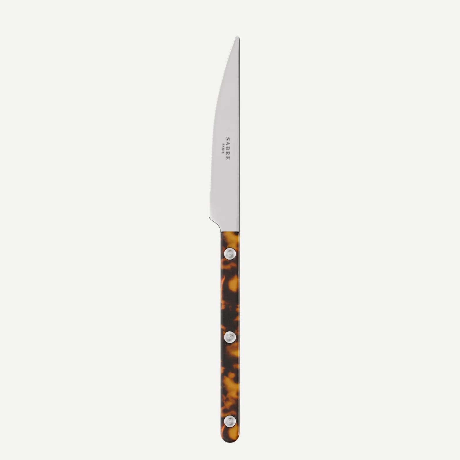 Sabre Paris Bistrot Tortoise Dessert Knife - Faux Tortoise