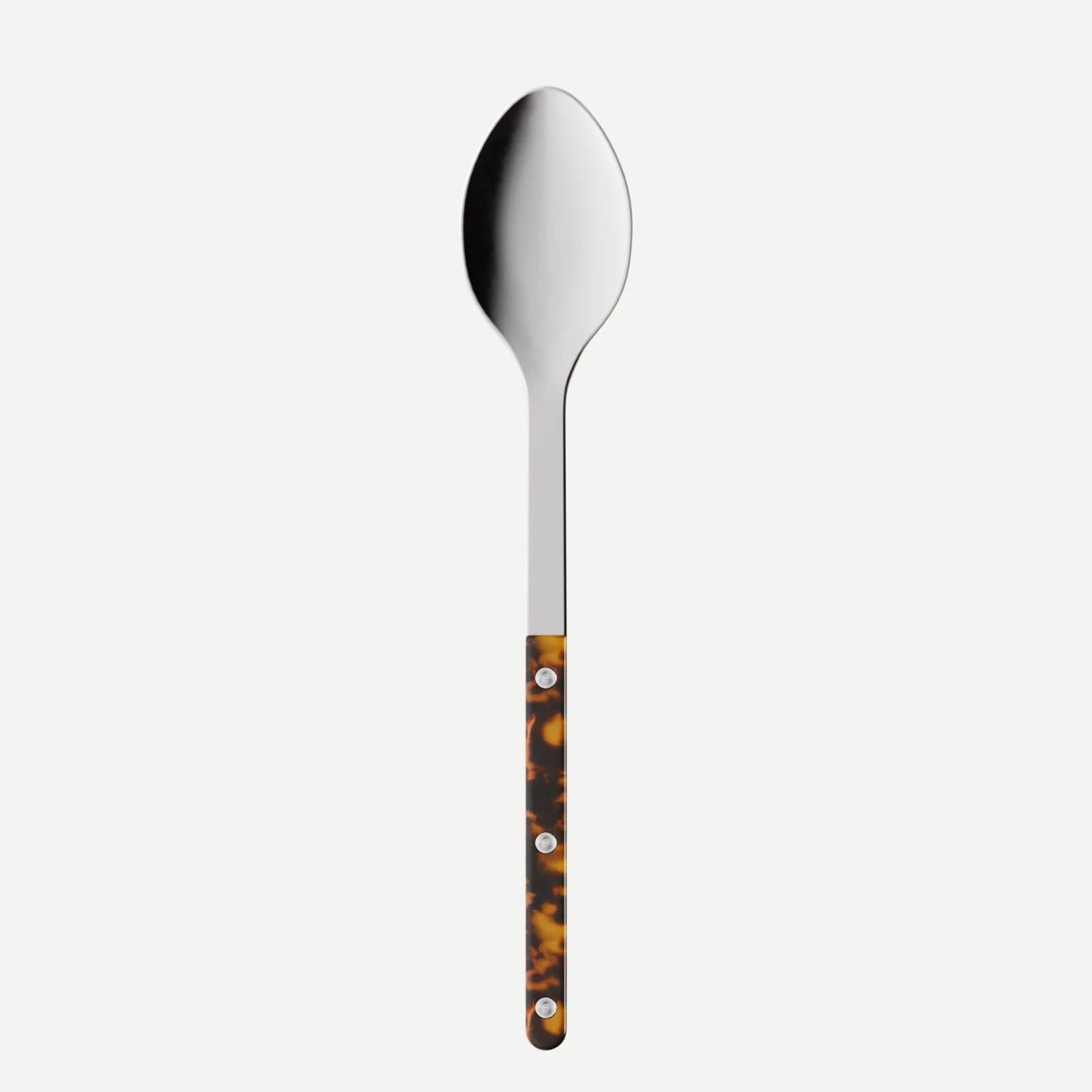 Sabre Paris Bistrot Tortoise Serving Spoon - Faux Tortoise