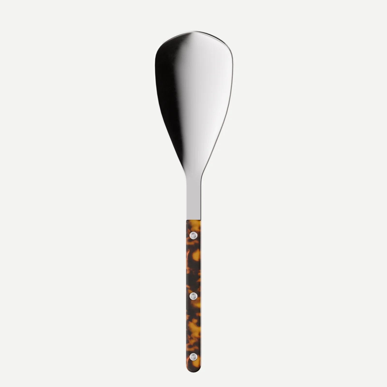 Sabre Paris Bistrot Tortoise Rice Spoon - Faux Tortoise