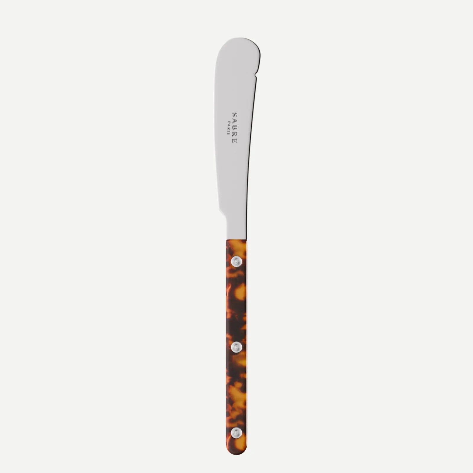 Sabre Paris Bistrot Tortoise Butter Knife - Faux Tortoise