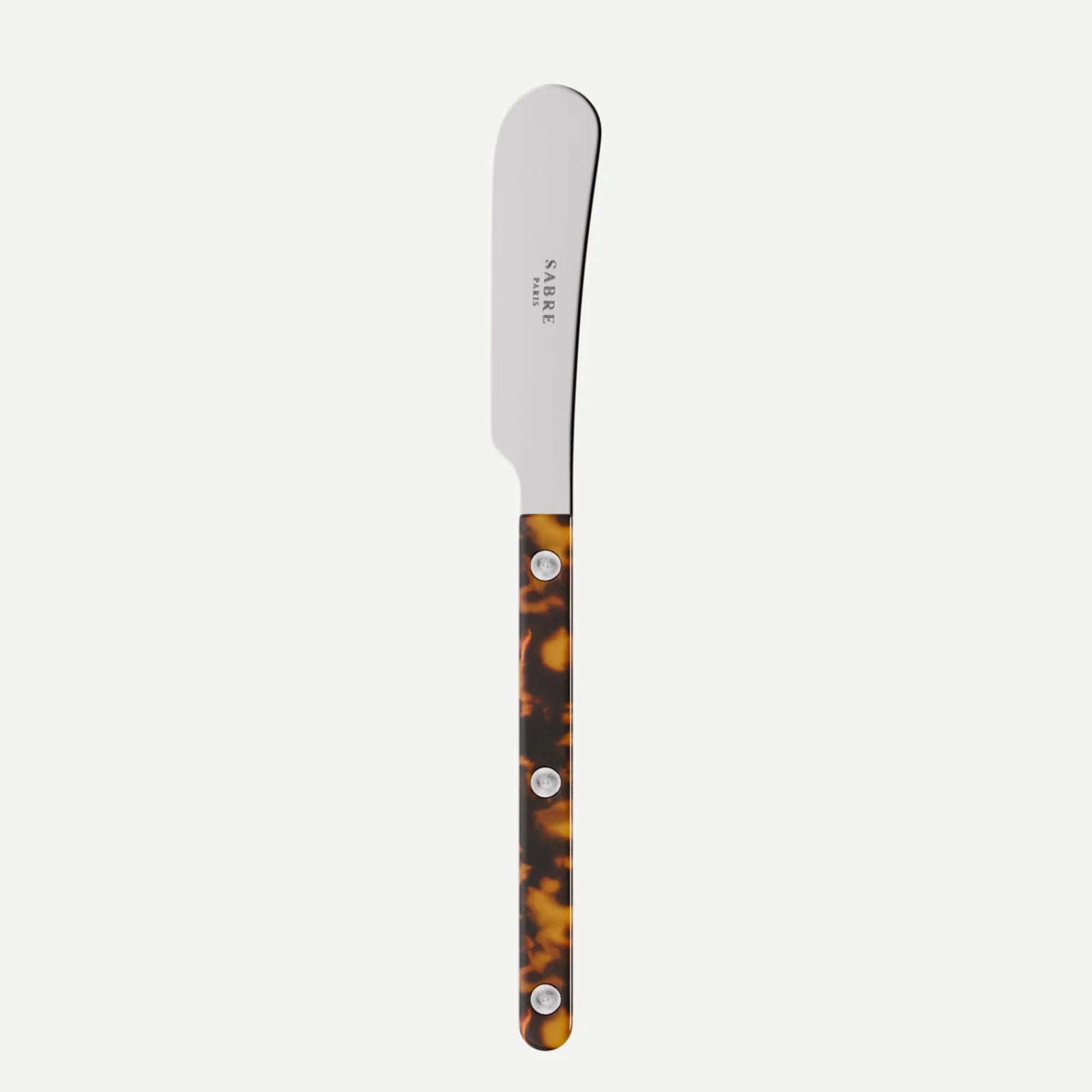 Sabre Paris Bistrot Tortoise Butter Spreader - Faux Tortoise