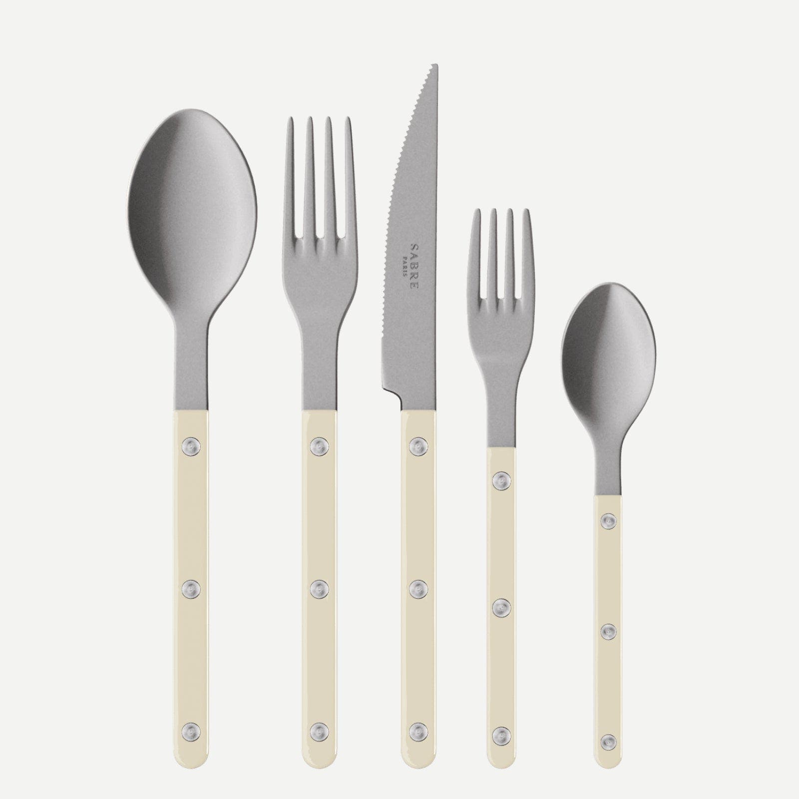 Sabre Paris Bistrot Vintage Solid 5 Pieces Cutlery Set