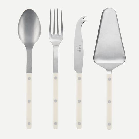 Sabre Paris Bistrot Vintage Solid Set Of 4 Bistrot Must-have Serving Pieces