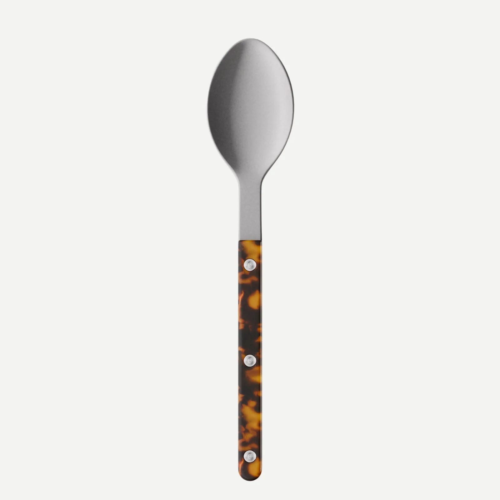 Sabre Paris Bistrot Vintage Tortoise Soup Spoon - Faux Tortoise