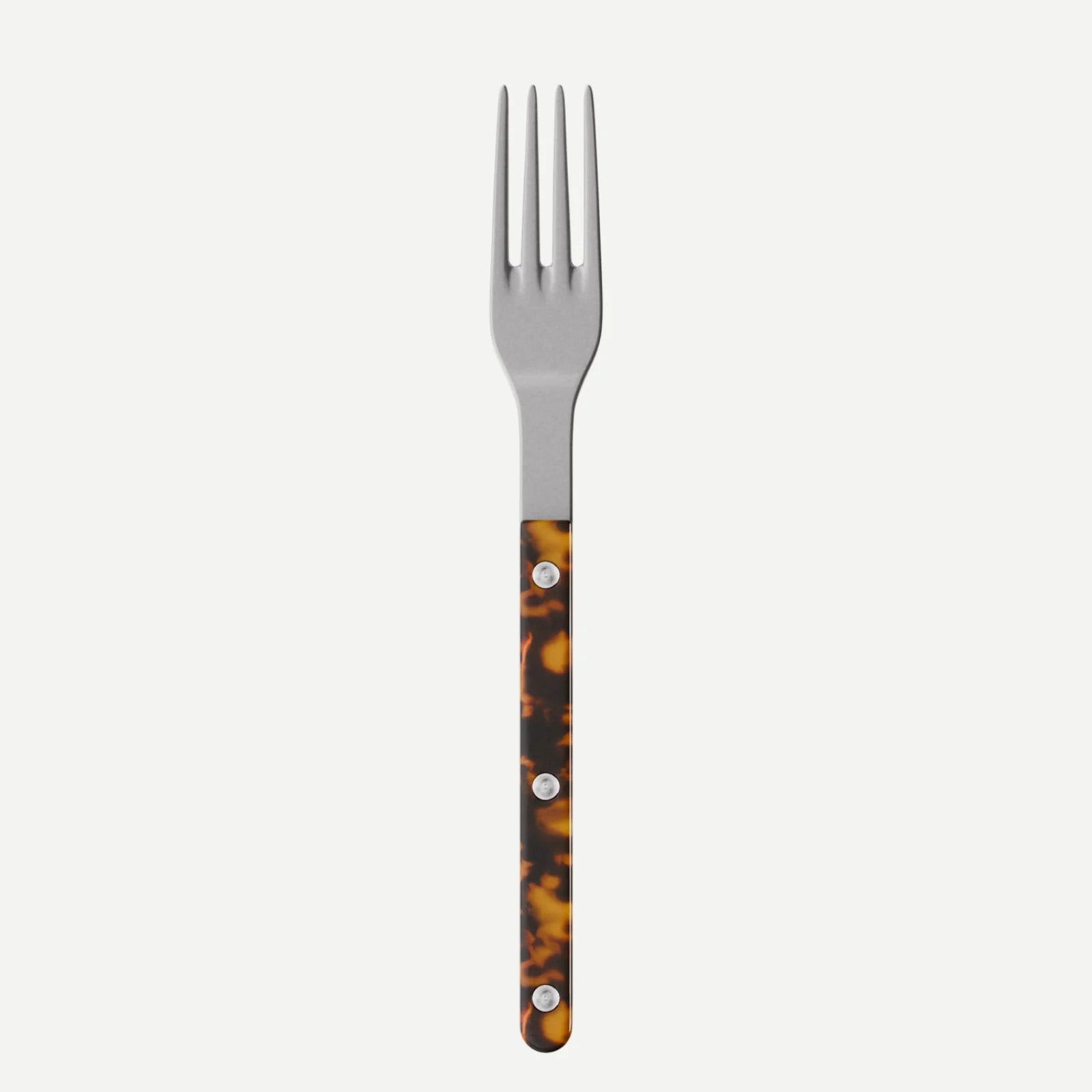 Sabre Paris Bistrot Vintage Tortoise Dinner Fork - Faux Tortoise