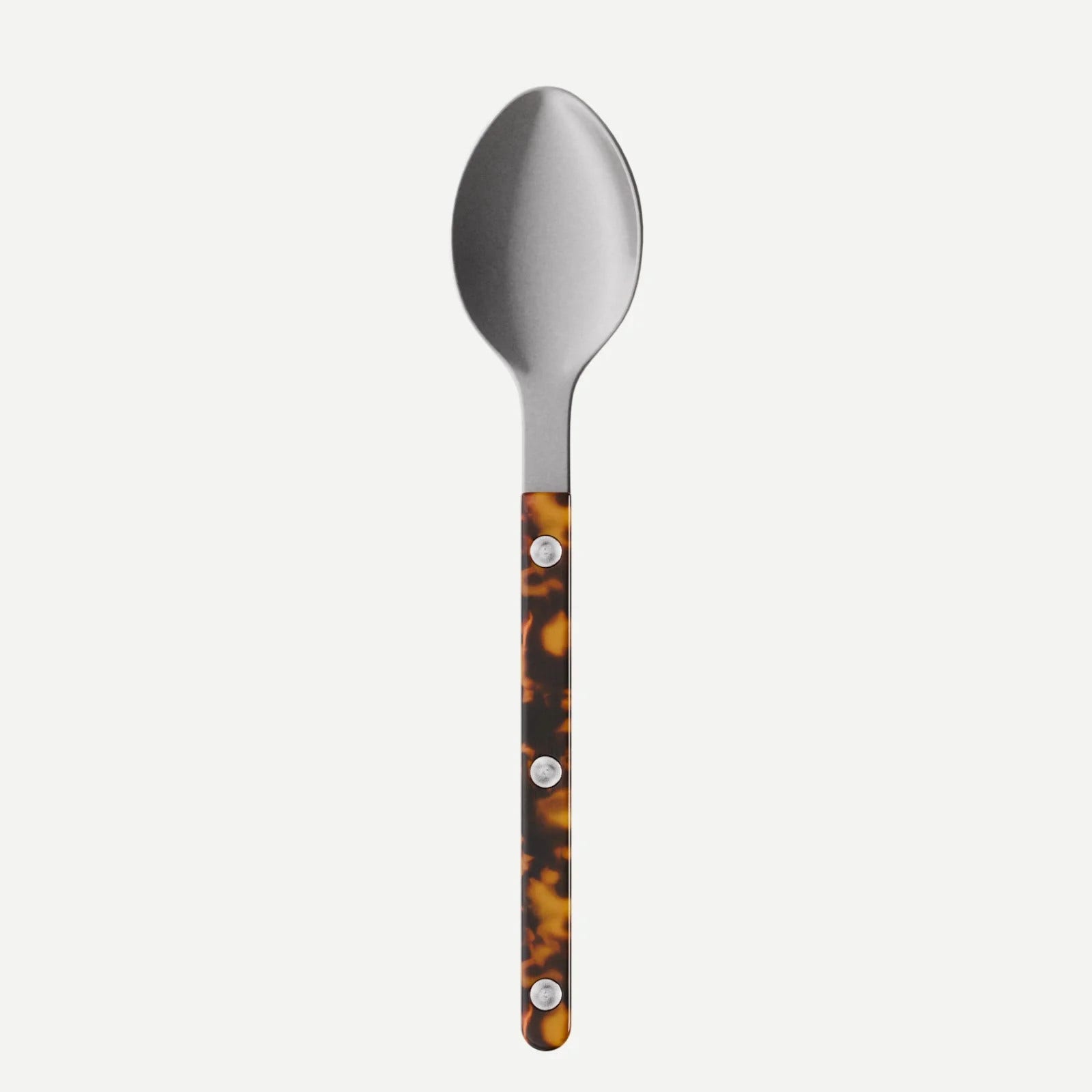 Sabre Paris Bistrot Vintage Tortoise Dessert Spoon - Faux Tortoise