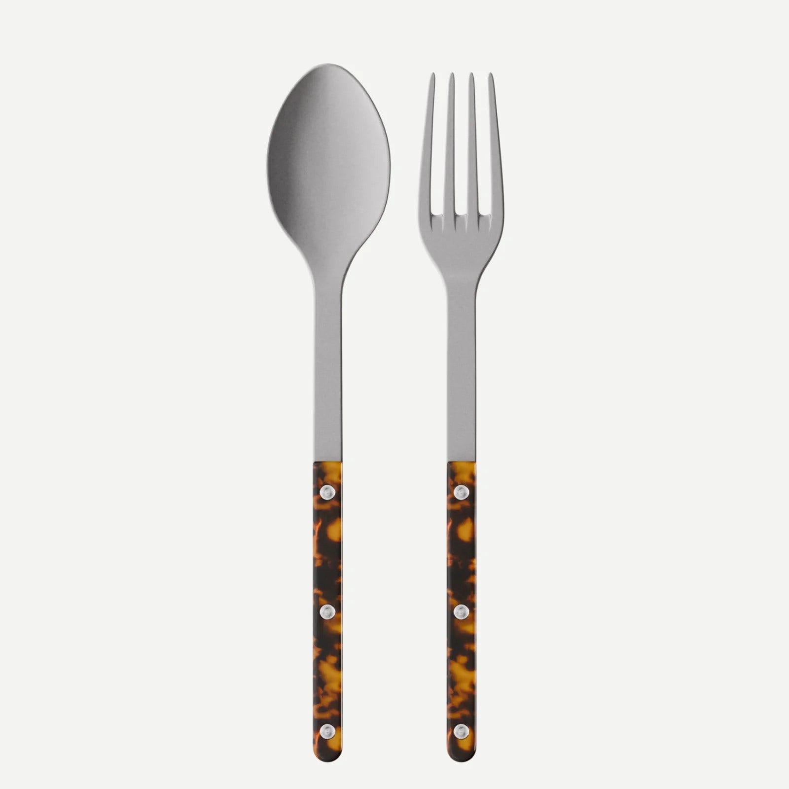 Sabre Paris Bistrot Vintage Tortoise Serving Set - Faux Tortoise