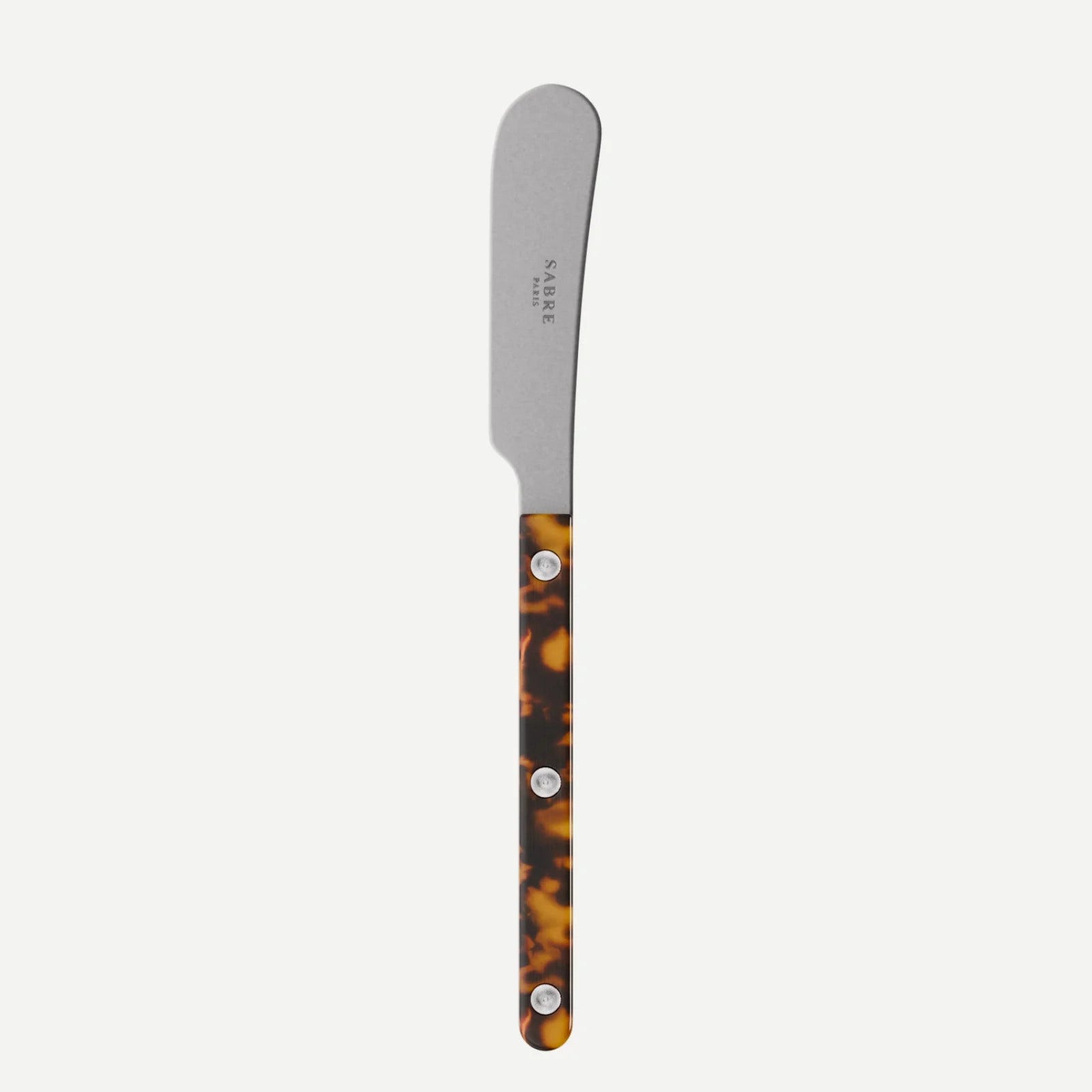 Sabre Paris Bistrot Vintage Tortoise Butter Spreader - Faux Tortoise