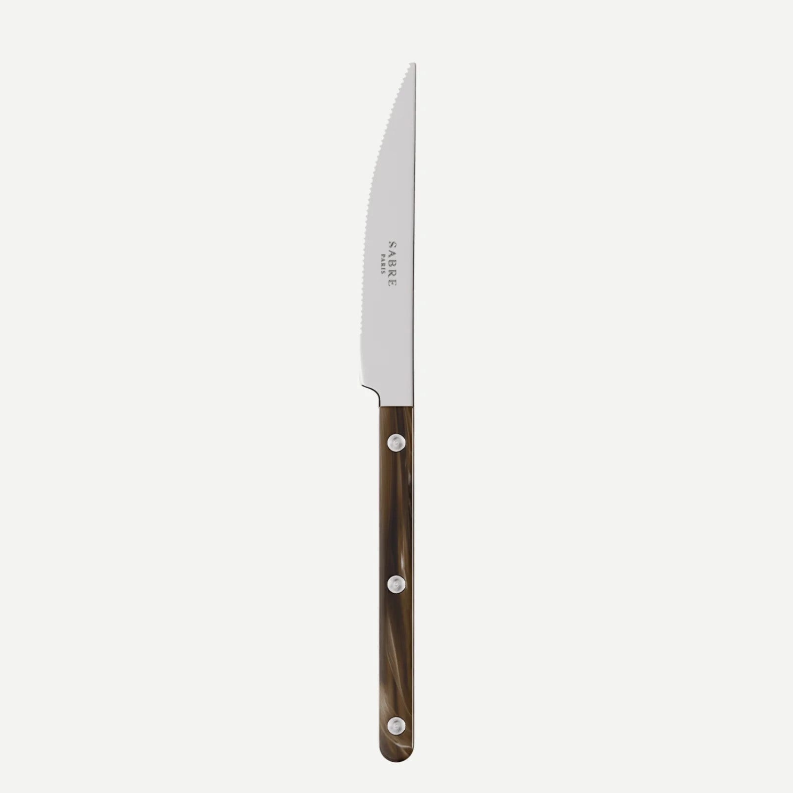 Sabre Paris Bistrot Buffalo Dinner Knife - Faux Buffalo