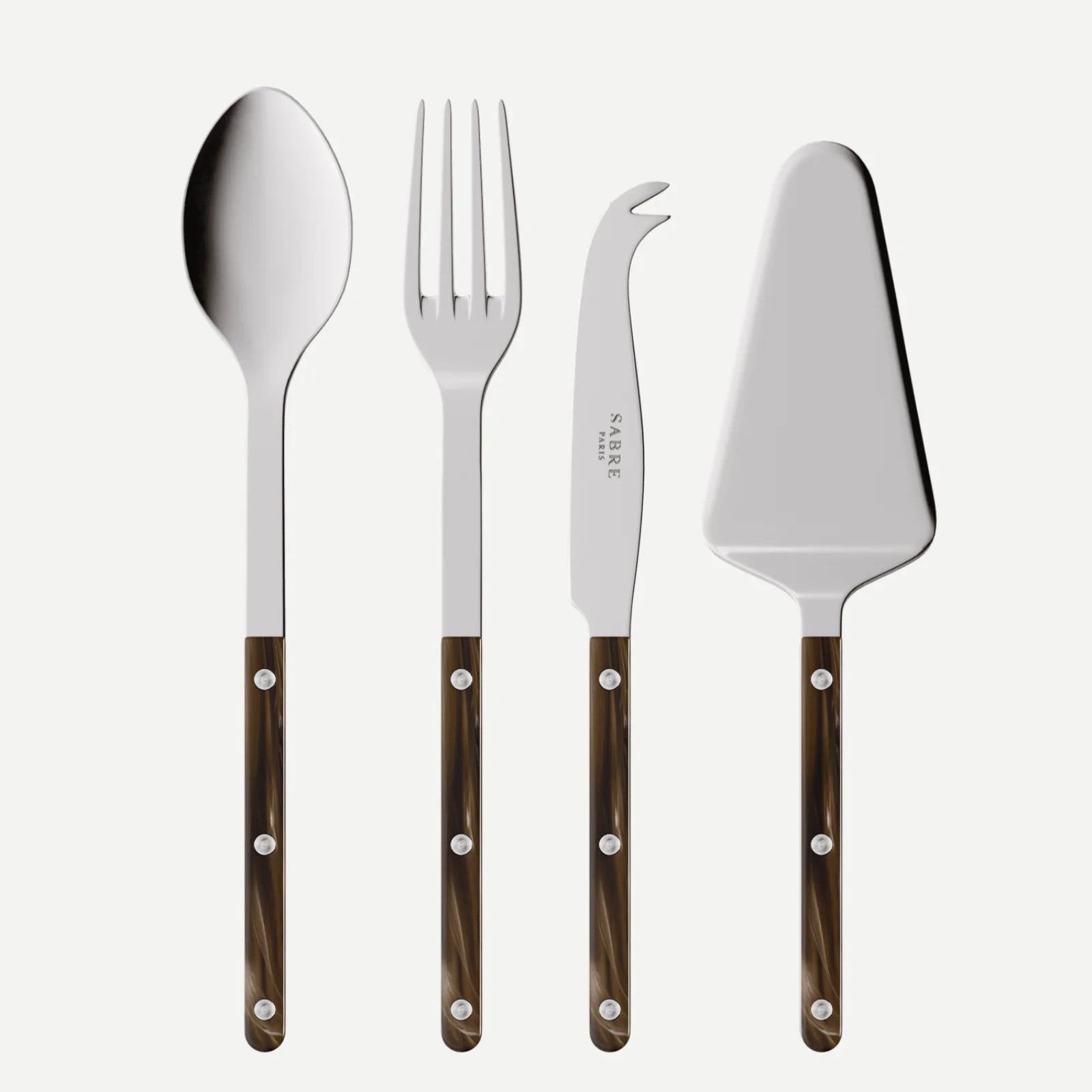 Sabre Paris Bistrot Buffalo Set Of 4 Bistrot Must-have Serving Pieces - Faux Buffalo