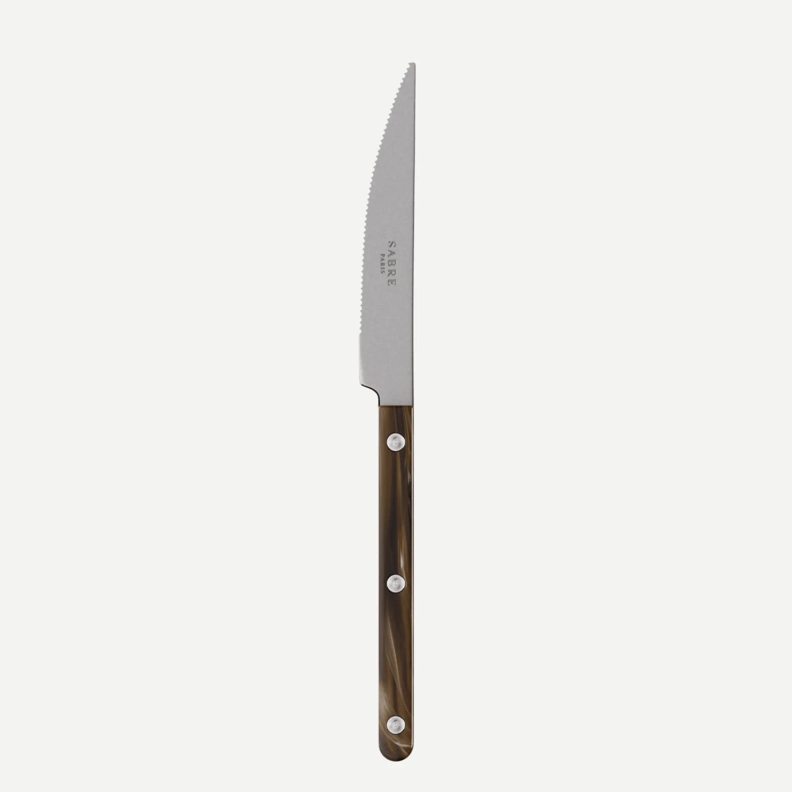 Sabre Paris Bistrot Vintage Buffalo Dinner Knife - Faux Buffalo