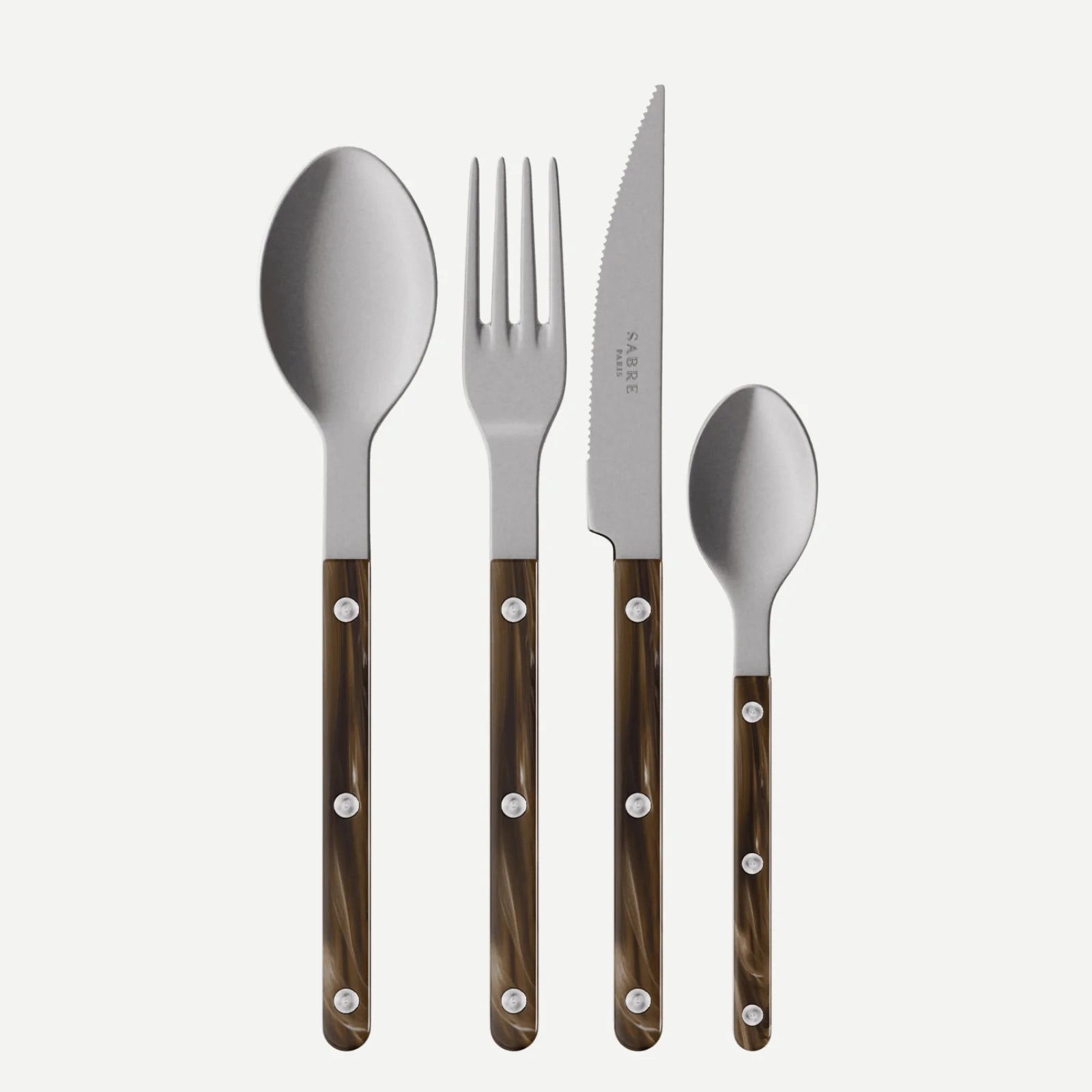 Sabre Paris Bistrot Vintage Buffalo 24 Pieces Cutlery Set - Faux Buffalo