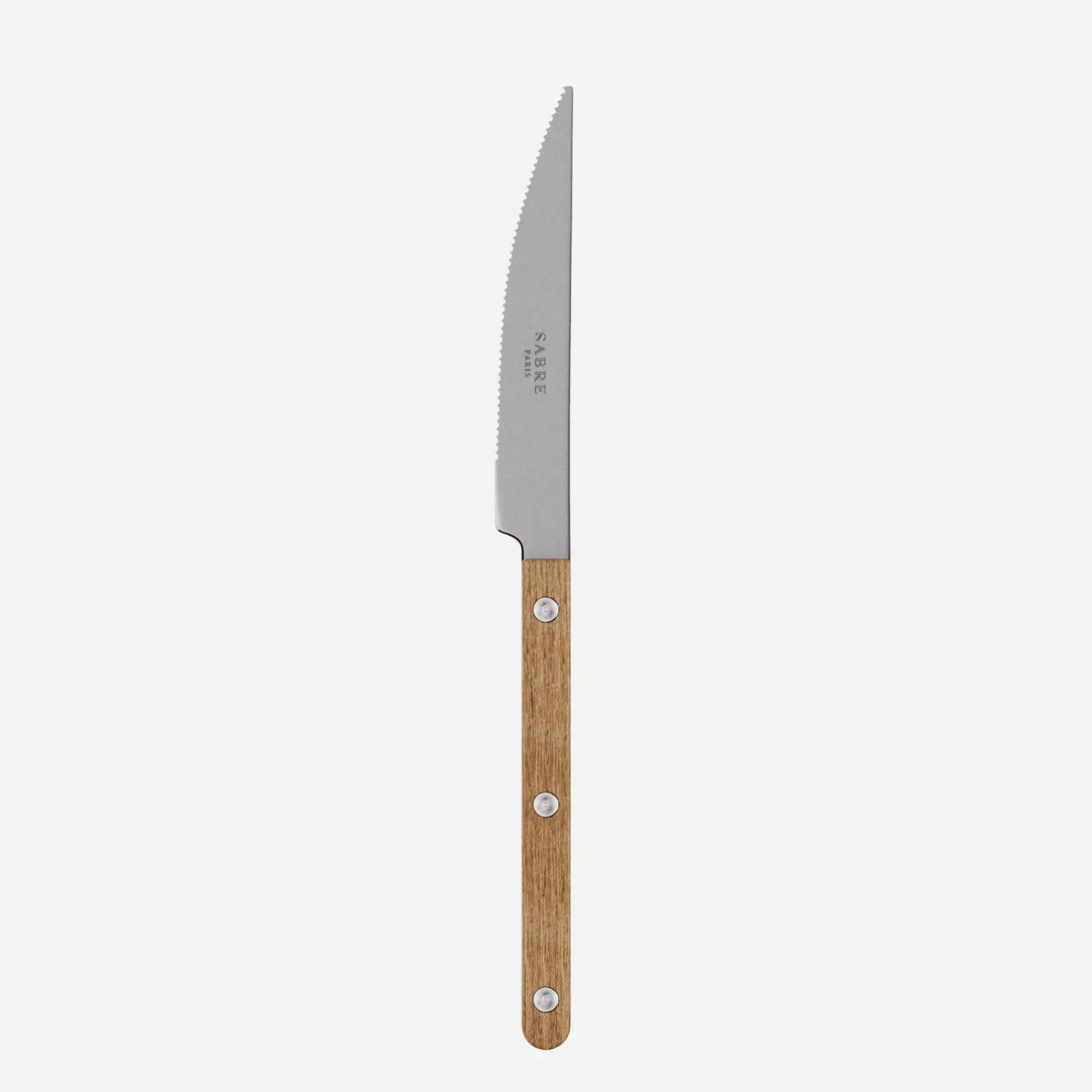 Sabre Paris Bistrot Vintage Teak Dinner Knife - Teak