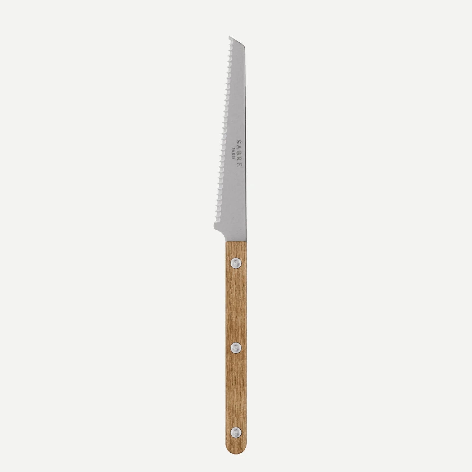 Sabre Paris Bistrot Vintage Teak Tomato Knife - Teak
