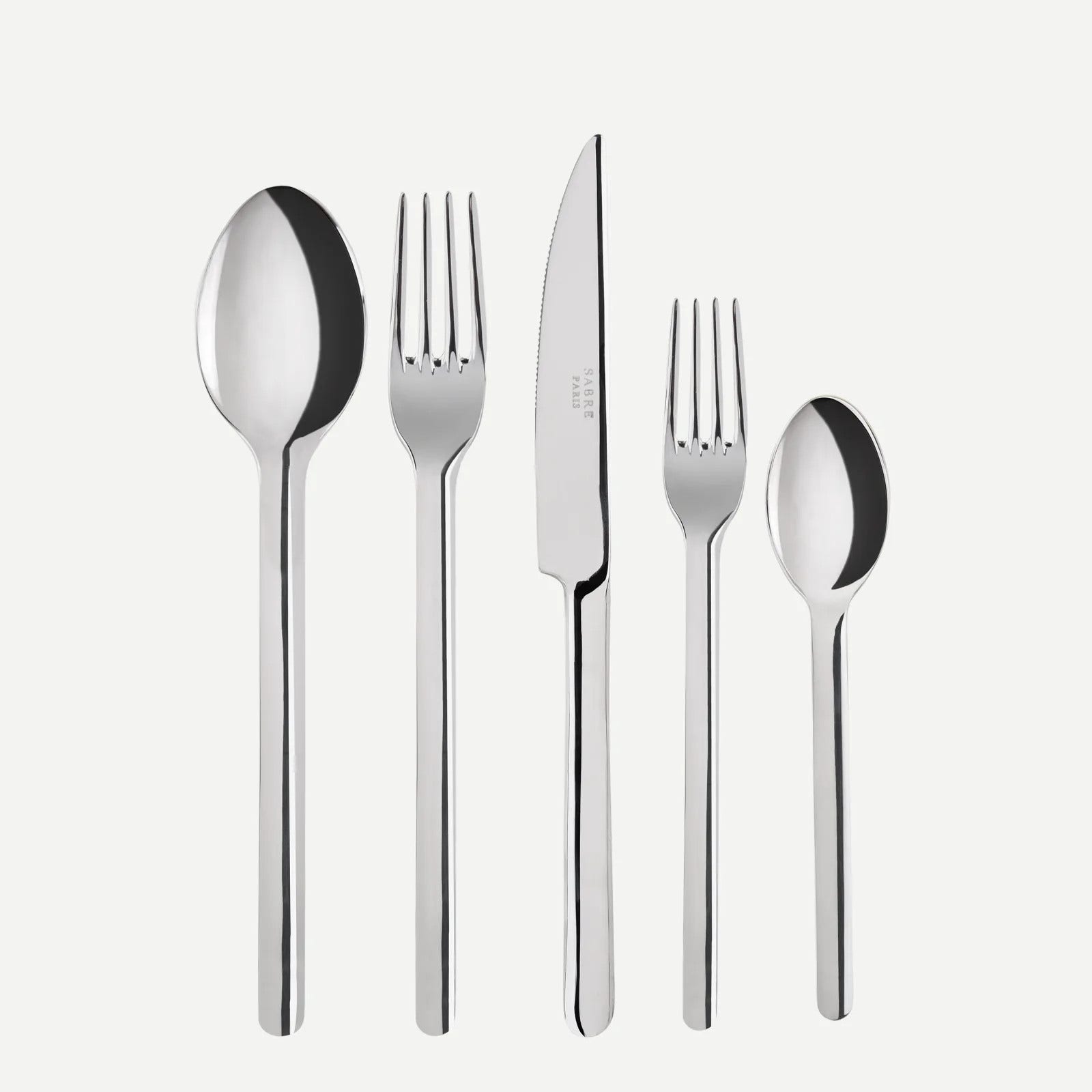 Sabre Paris Loft 5 Pieces Cutlery Set - Stainless Steel