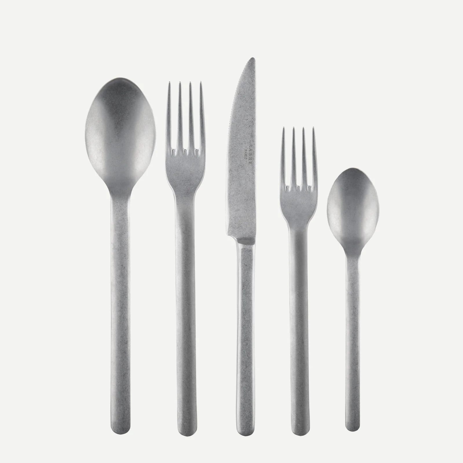Sabre Paris Loft Vintage 5 Pieces Cutlery Set - Stainless Steel