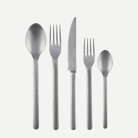 Sabre Paris Loft Vintage 5 Pieces Cutlery Set - Stainless Steel