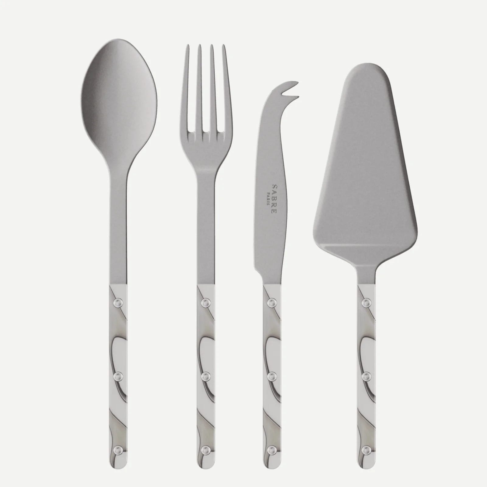 Sabre Paris Bistrot Vintage Dune Set Of 4 Bistrot Must-have Serving Pieces