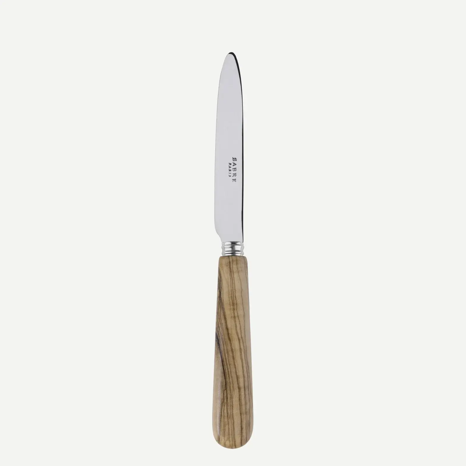 Sabre Paris Lavandou Dessert Knife - Olive Tree Wood