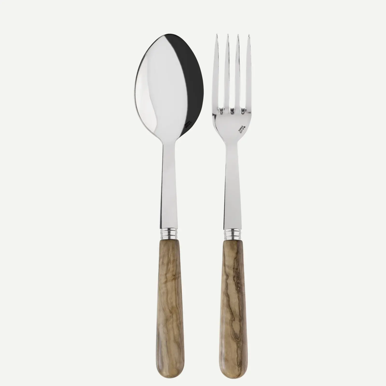 Sabre Paris Lavandou Serving Set - Olive Tree Wood