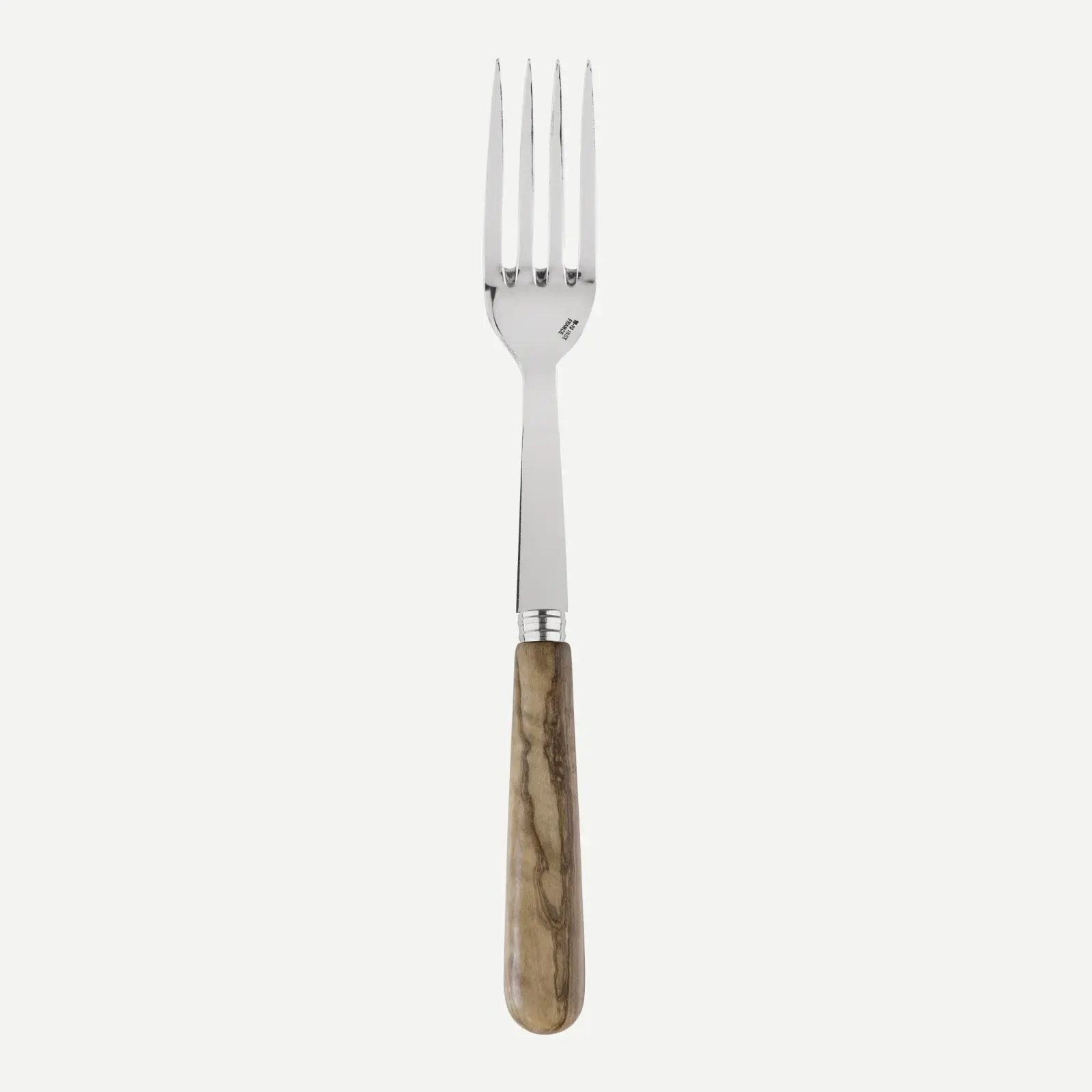 Sabre Paris Lavandou Serving Fork - Olive Tree Wood