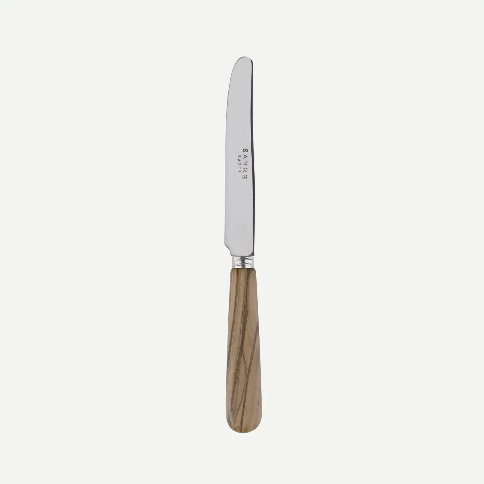 Sabre Paris Lavandou Breakfast Knife - Olive Tree Wood