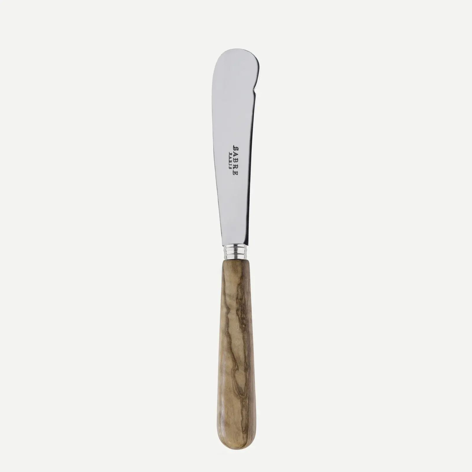 Sabre Paris Lavandou Butter Knife - Olive Tree Wood