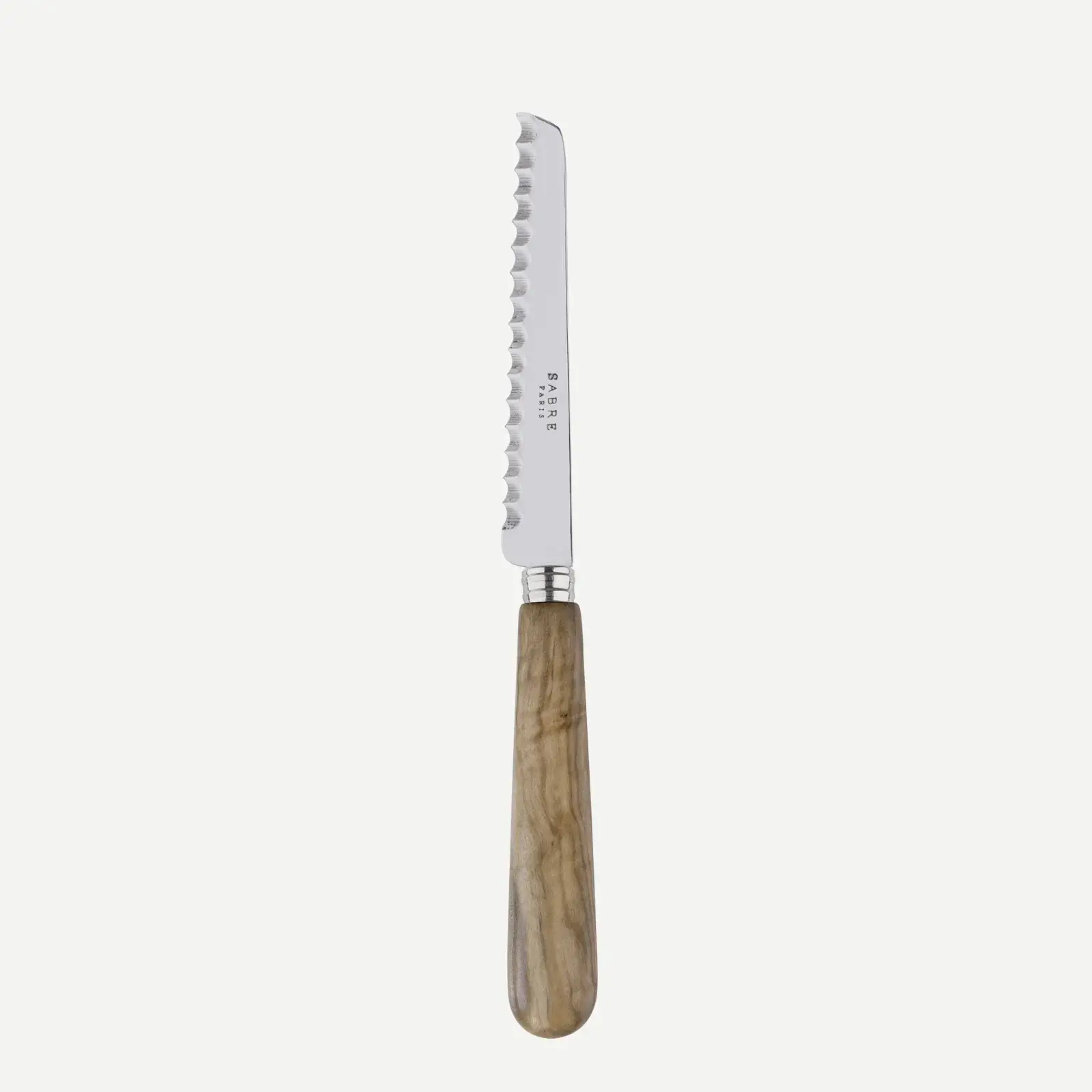 Sabre Paris Lavandou Tomato Knife - Olive Tree Wood