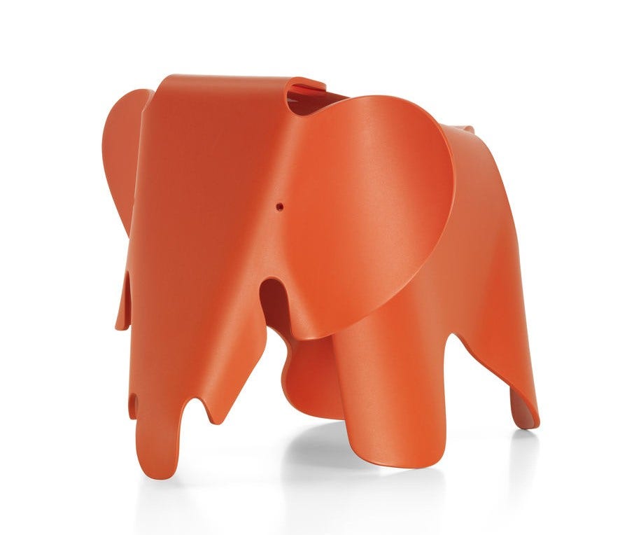 CLEARANCE Vitra Eames Elephant, Poppy Red
