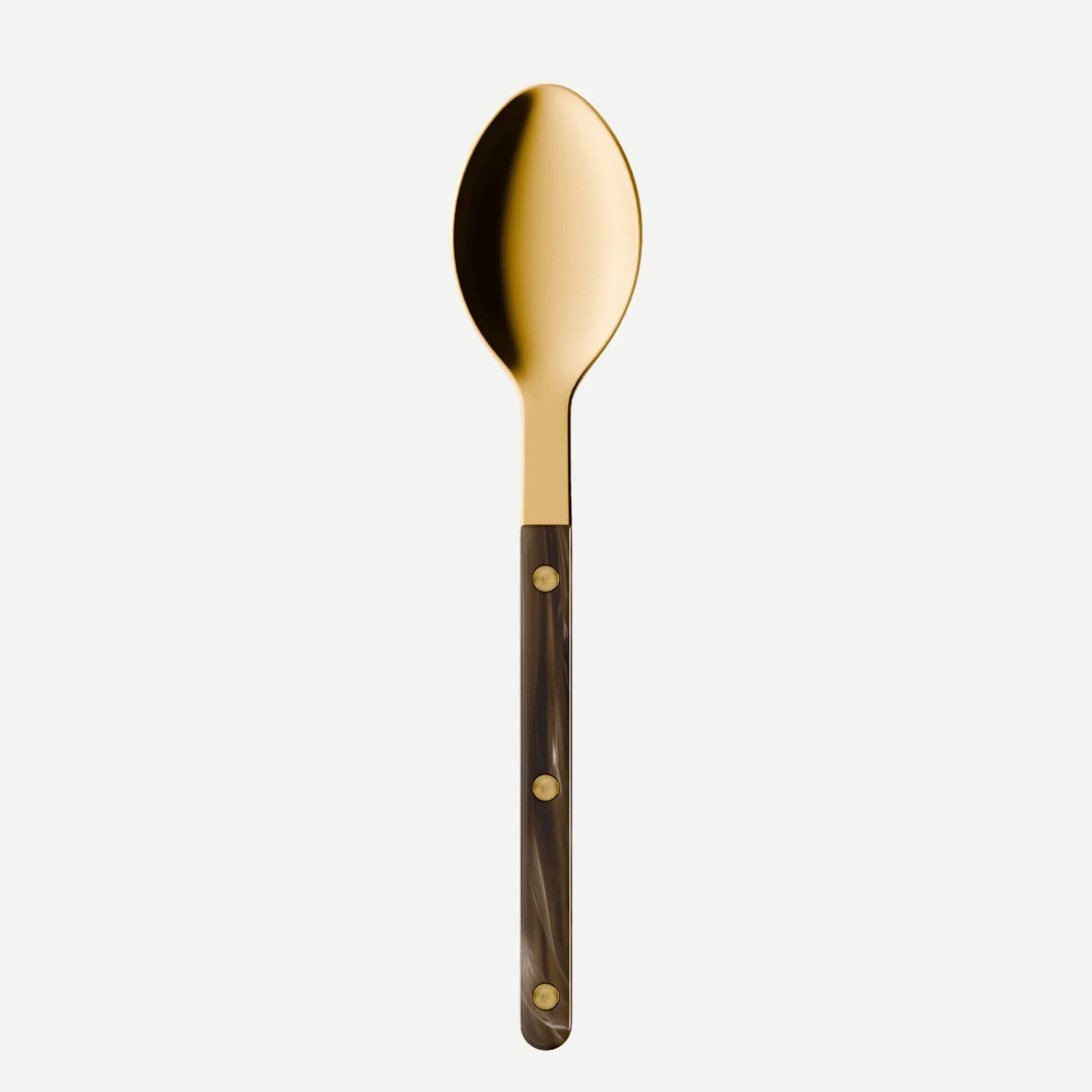 Sabre Paris Bistrot Gold Buffalo Soup Spoon - Faux Buffalo
