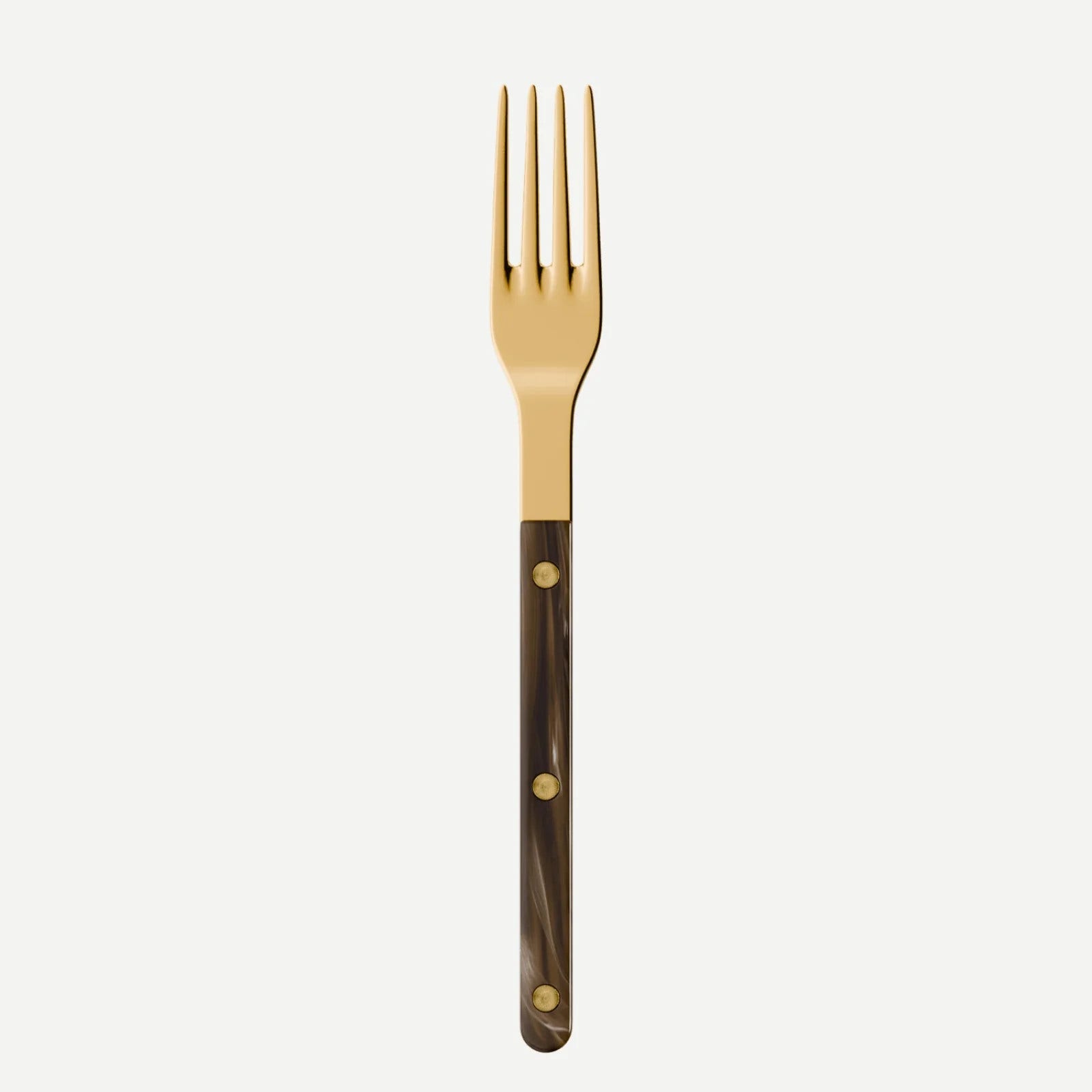 Sabre Paris Bistrot Gold Buffalo Dinner Fork - Faux Buffalo