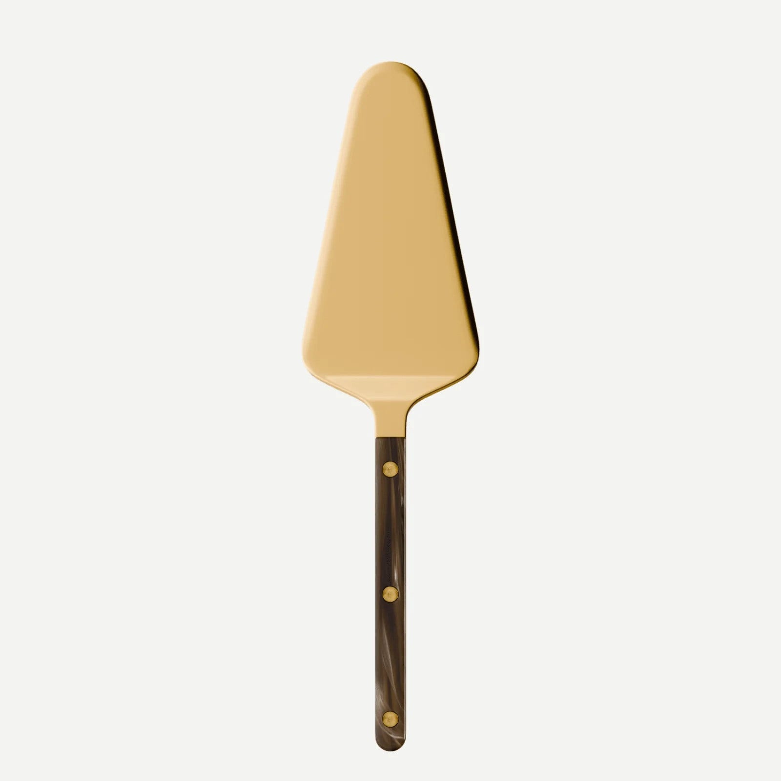 Sabre Paris Bistrot Gold Buffalo Tart Server - Faux Buffalo