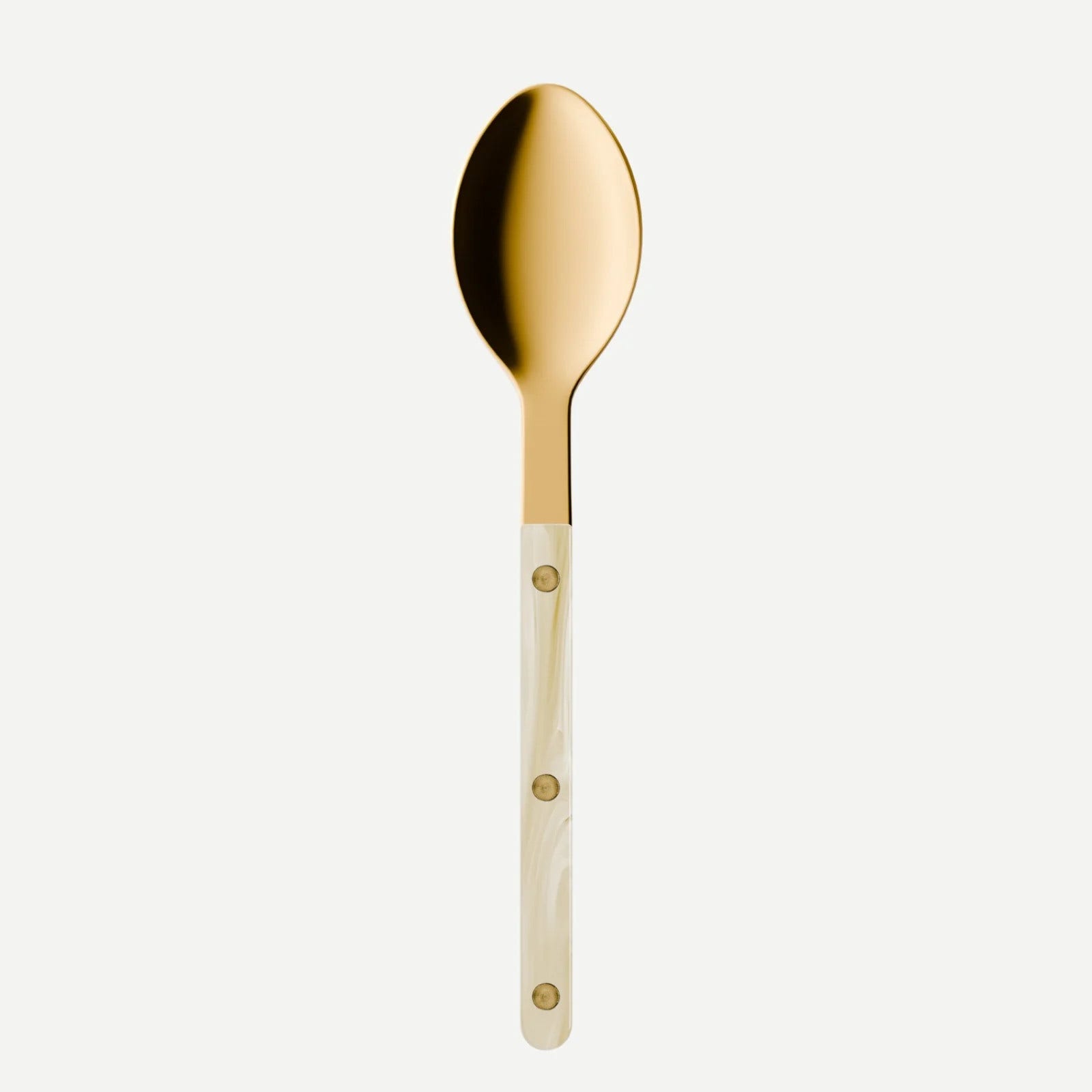 Sabre Paris Bistrot Gold Horn Soup Spoon - Faux Horn
