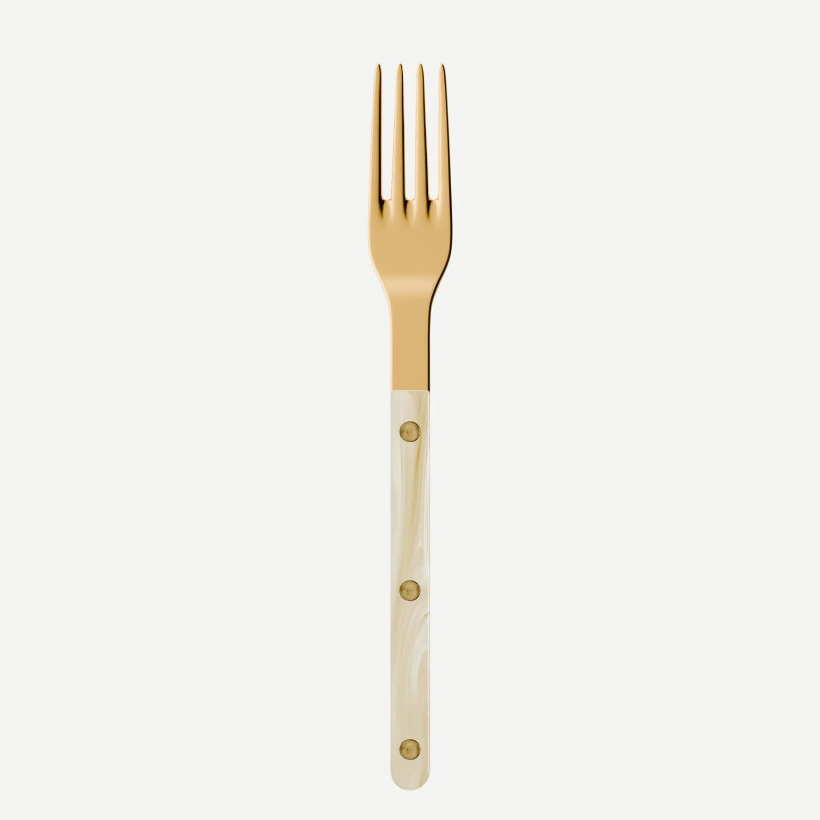 Sabre Paris Bistrot Gold Horn Dinner Fork - Faux Horn