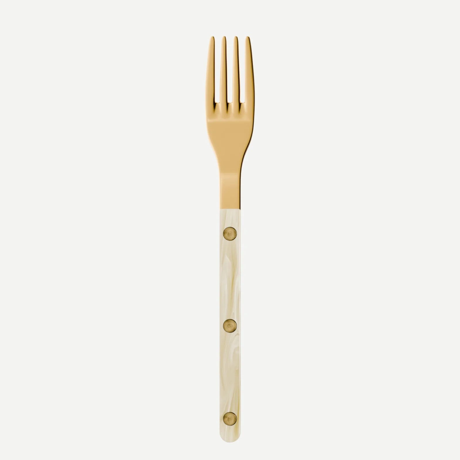 Sabre Paris Bistrot Gold Horn Salad Fork - Faux Horn