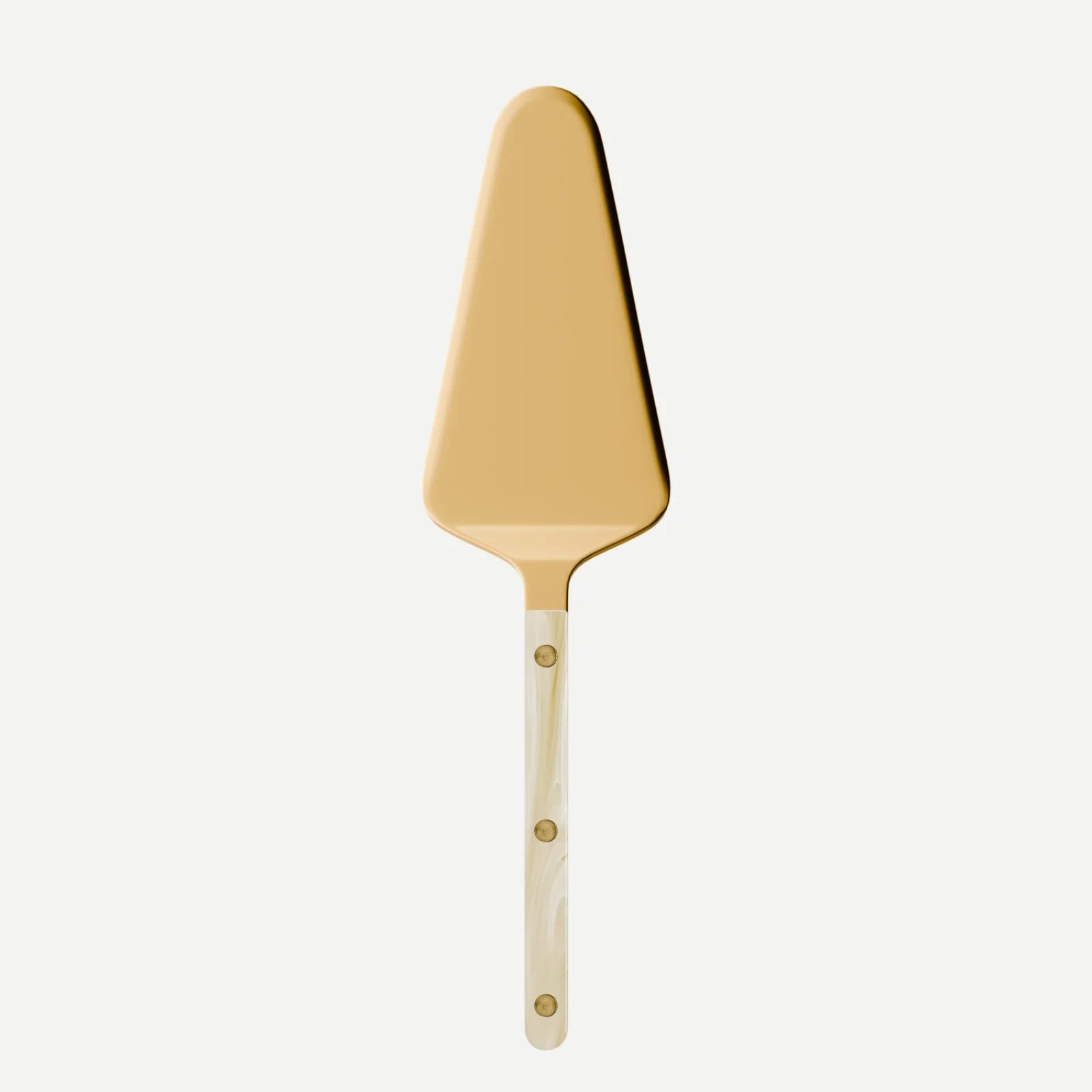 Sabre Paris Bistrot Gold Horn Tart Server - Faux Horn