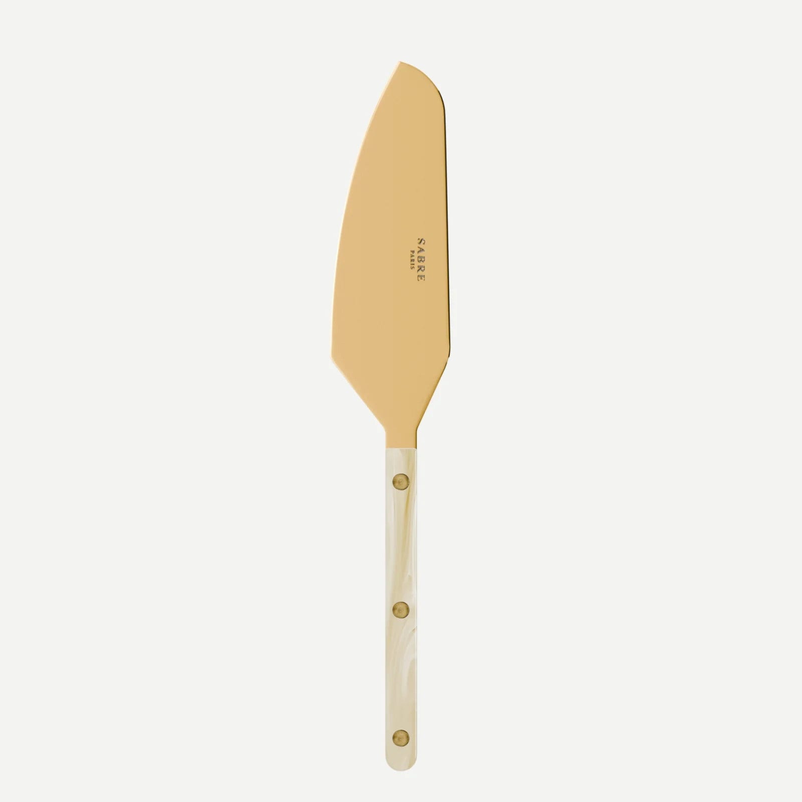 Sabre Paris Bistrot Gold Horn Tart Slicer - Faux Horn