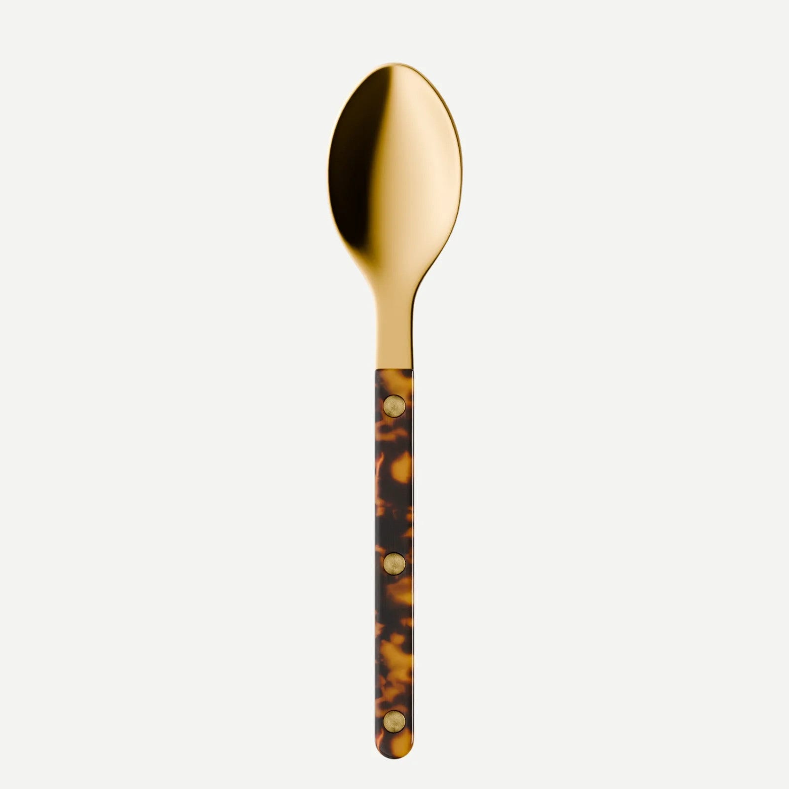 Sabre Paris Bistrot Gold Tortoise Teaspoon - Faux Tortoise
