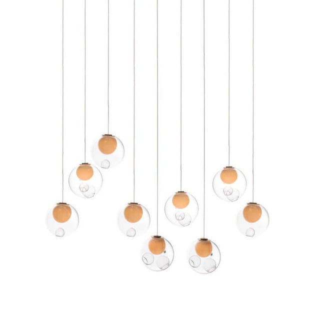 Bocci 28.9 Linear Nine Pendant Light