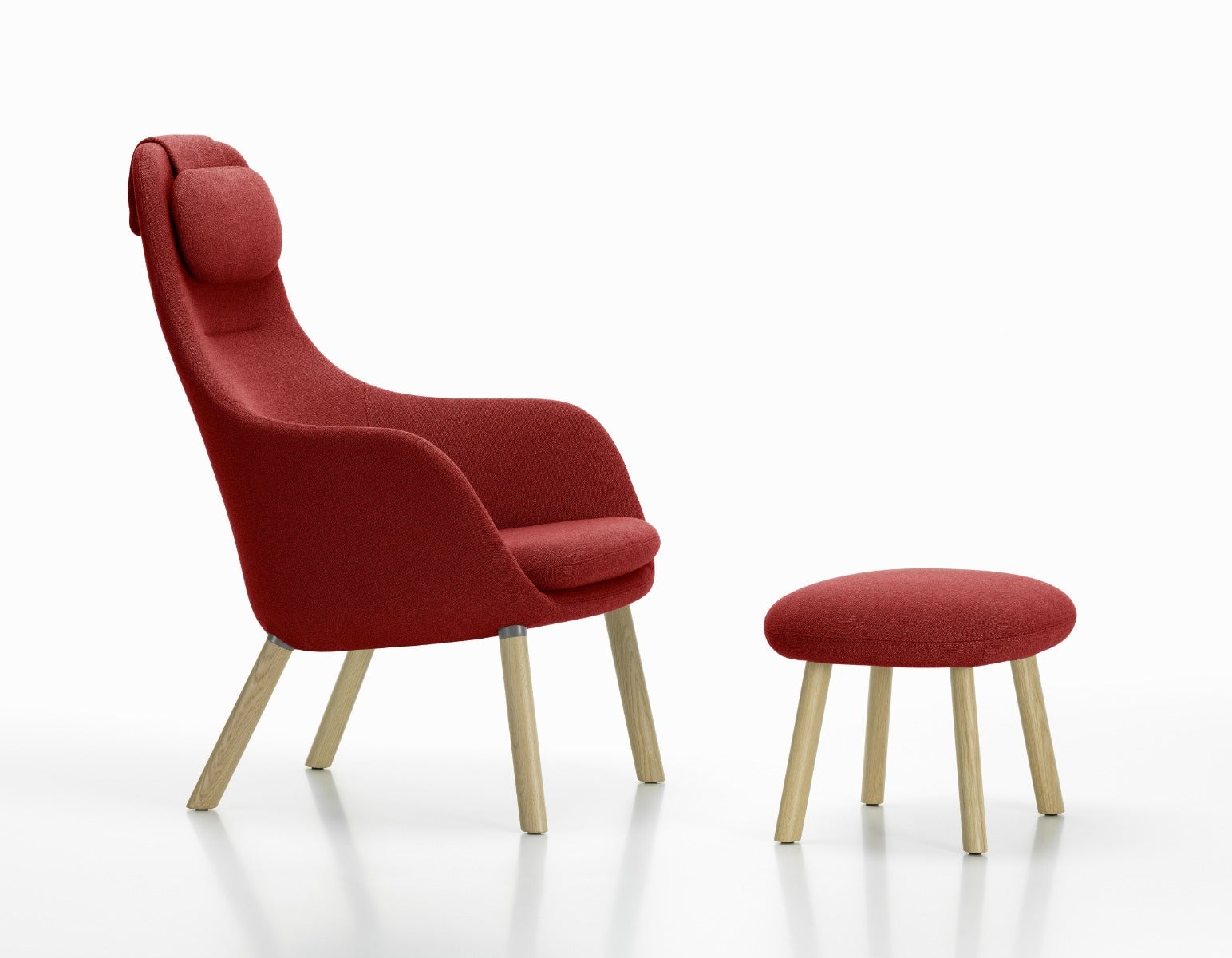 Vitra HAL Lounge Chair & Ottoman
