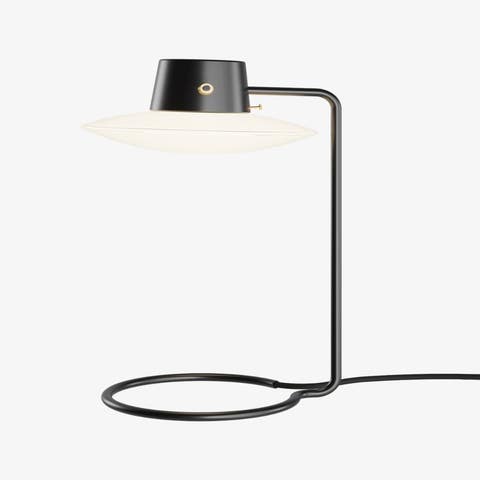 Clearance Louis Poulsen AJ Oxford Table Lamp, Long, Opal