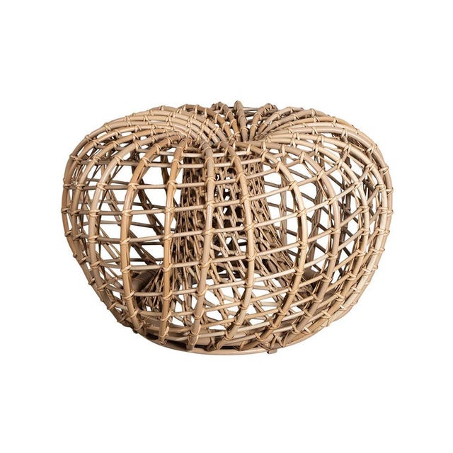 Cane-line Nest Small Footstool/Coffee Table - Outdoor