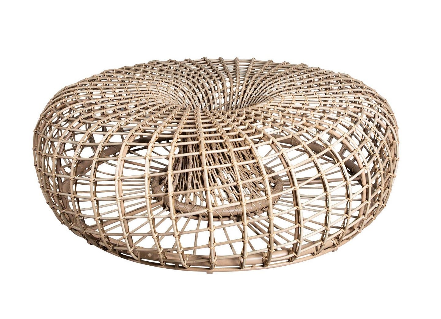Cane-line Nest Large Footstool/Coffee Table - Outdoor