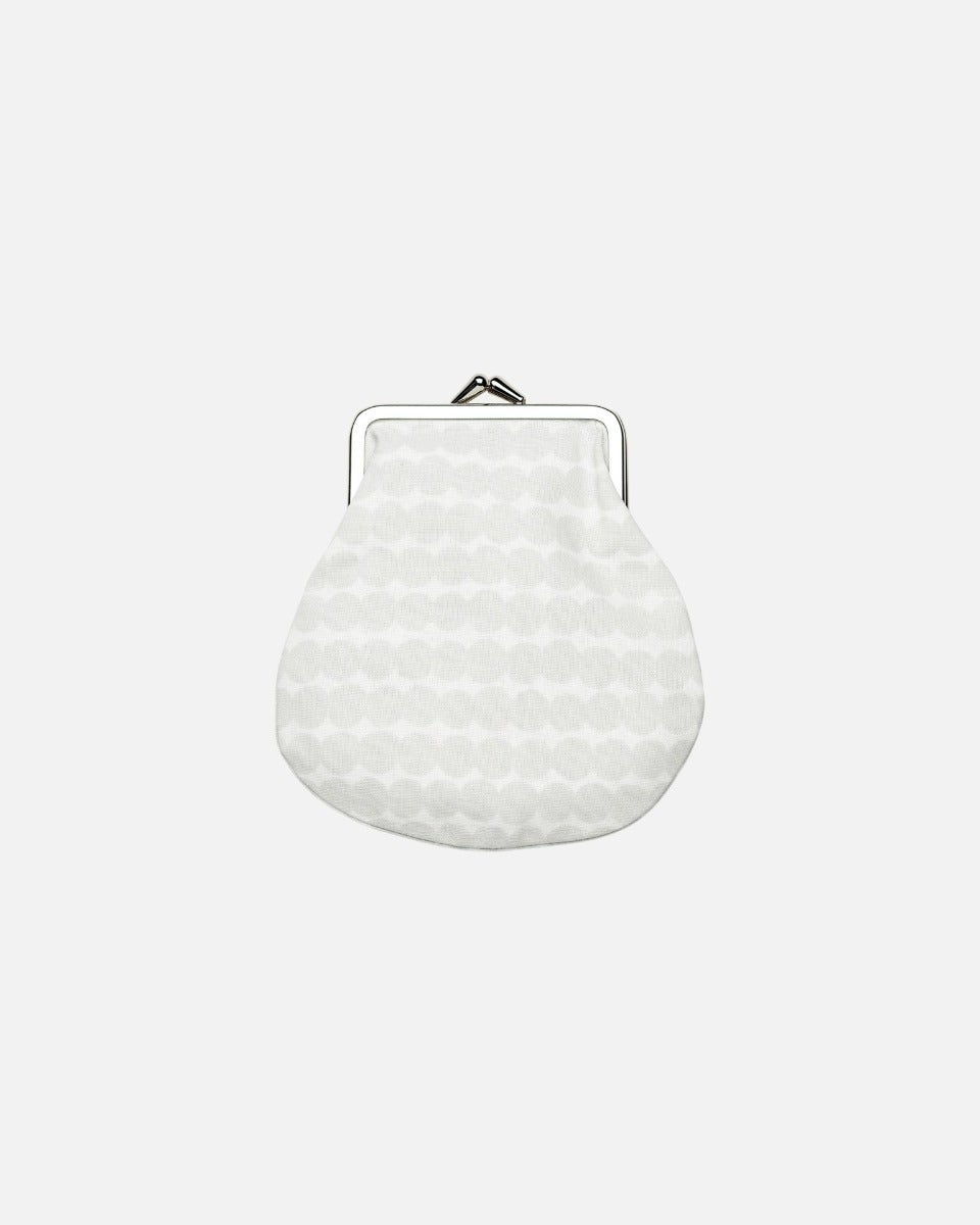Marimekko Pieni Kukkaro Rasymatto Purse - White, Beige