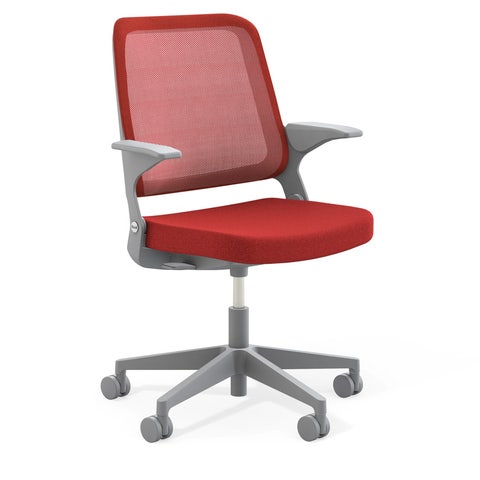 Knoll Ollo Task Chair with Knit Back, 5-Star Base