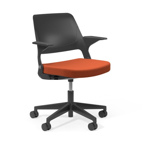 Knoll Ollo Task Chair with Shell Back, 5-Star Base