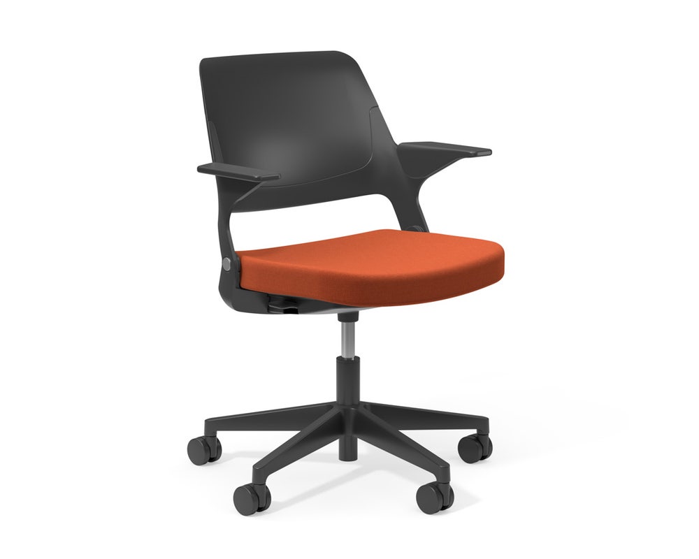 Knoll Ollo Task Chair with Shell Back, 5-Star Base