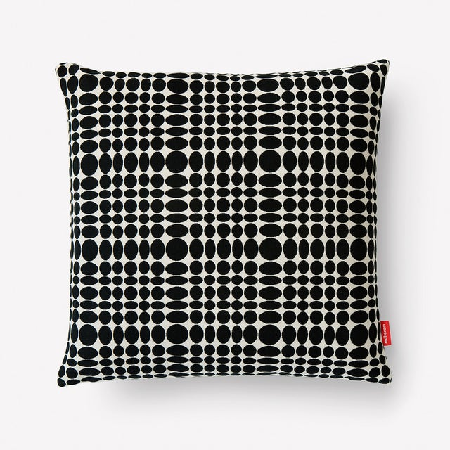 Maharam Unisol Pillow, Black/White