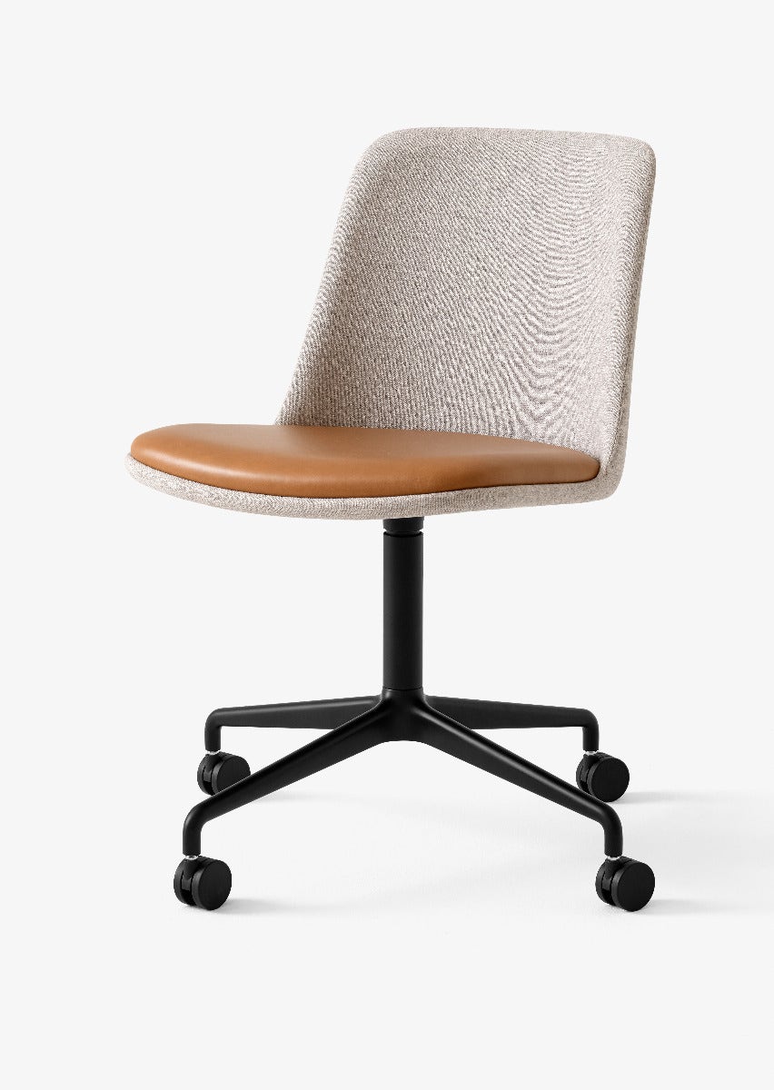 &Tradition Rely HW25 Chair with Seat Cushion - Full Upholstery